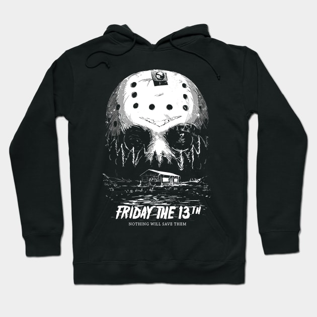 friday the 13th movie Hoodie by ArtMofid